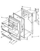 Refrigerator door parts
