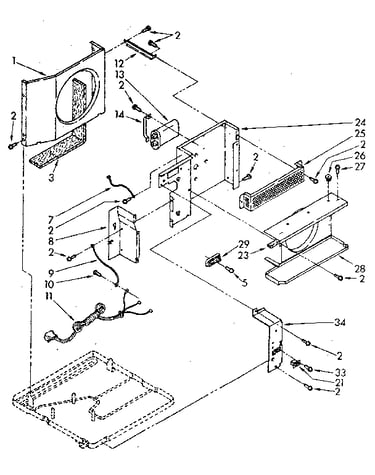 Air flow and control parts