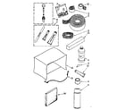 Kenmore 1068770810 optional parts diagram