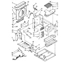 Kenmore 1068771590 air flow and control parts diagram