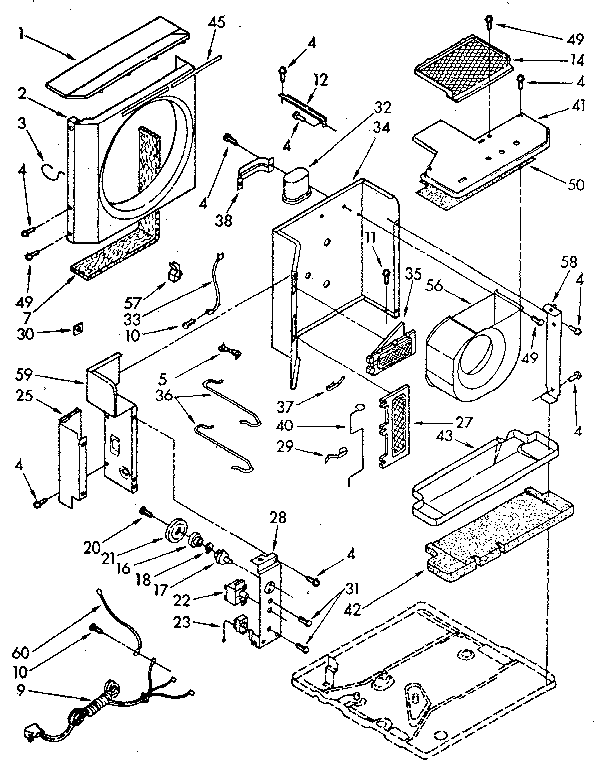 Air flow and control parts