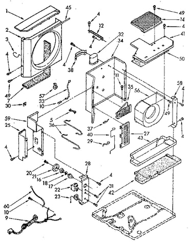 Air flow and control parts