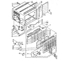 Kenmore 1068771590 cabinet parts diagram