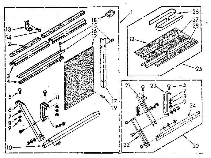 Accessory kit parts