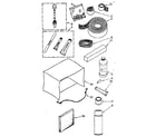 Kenmore 1068771590 optional parts diagram