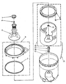 Agitator, basket and tub parts