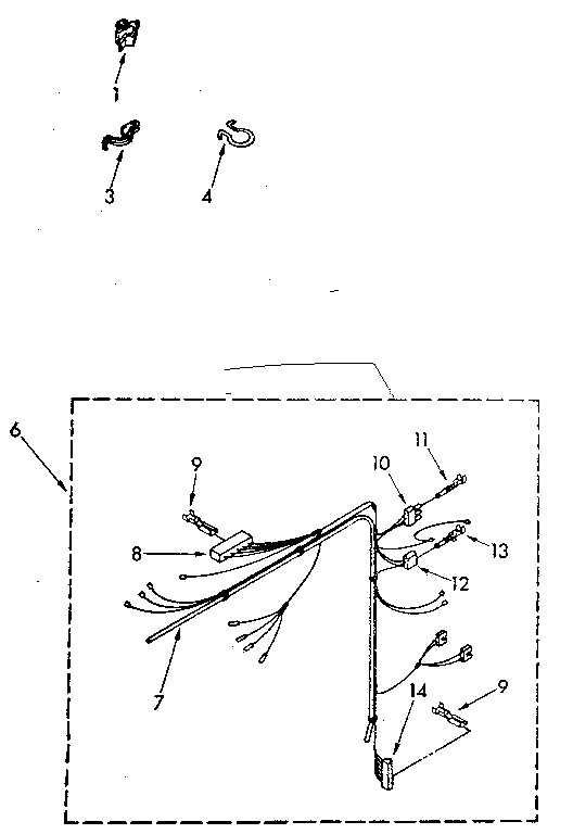 Wiring harness parts