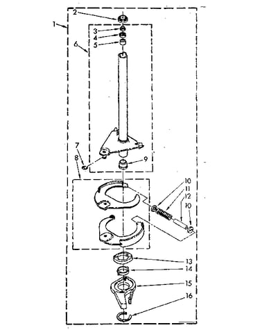 Brake and drive tube parts