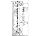 Kenmore 11081810100 gearcase parts diagram