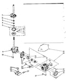 Brake, clutch, gearcase, motor and pump parts