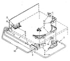 Kenmore 11082694830 bleach, detergent and rinse dispenser parts diagram