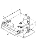 Bleach, detergent and rinse dispenser parts