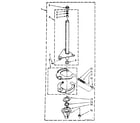 Kenmore 11082694530 brake and drive tube parts diagram