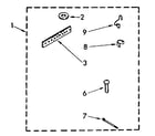 Kenmore 11082791310 miscellaneous diagram