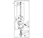 Kenmore 11082791710 brake and drive tube parts diagram