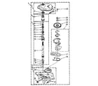 Kenmore 11082791610 gearcase parts diagram