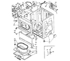 Kenmore 11087884700 cabinet parts diagram