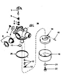 Carburetor no. 632387