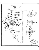 Carburetor no. 631070a