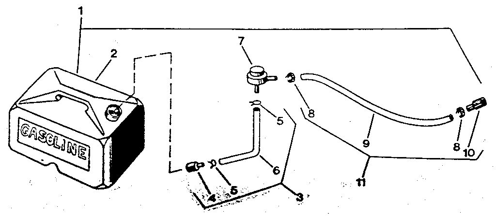 Remote fuel tank assembly
