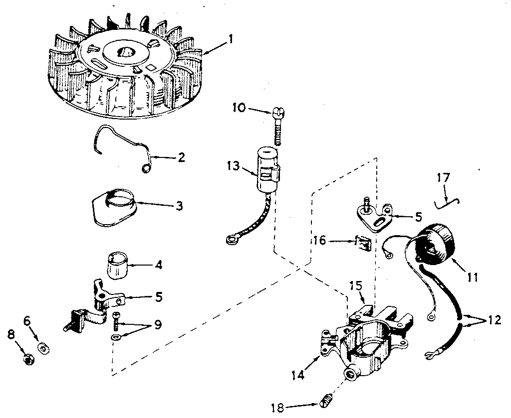 Magneto assembly