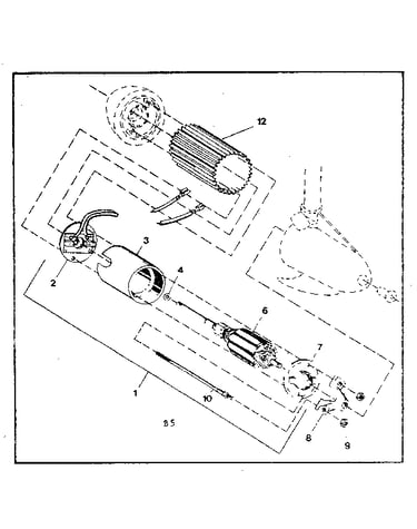 Electrical motor assembly