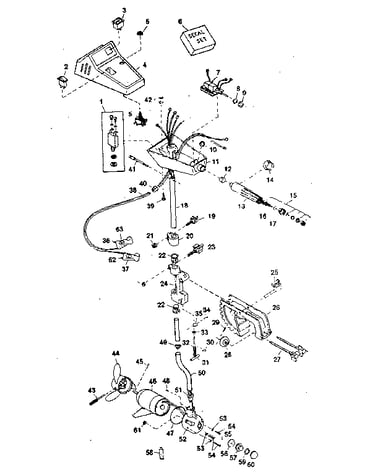 Fishing motor