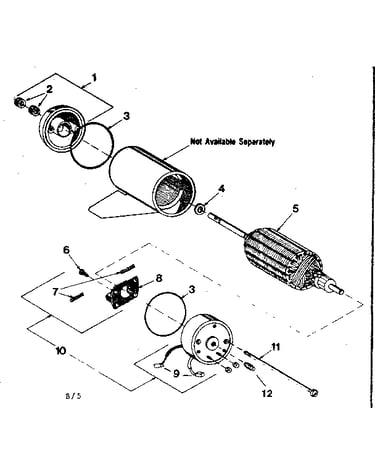 Electrical motor assembly