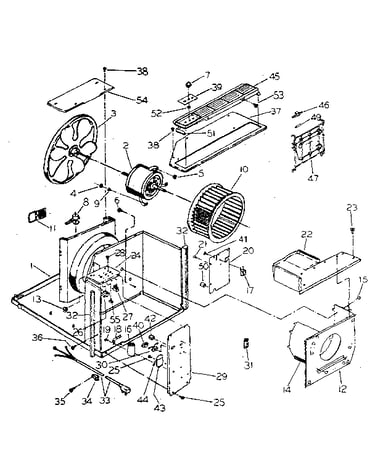 Electrical system and air handling parts