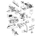 Craftsman 358355120 handle / chain and guide bar assembly diagram
