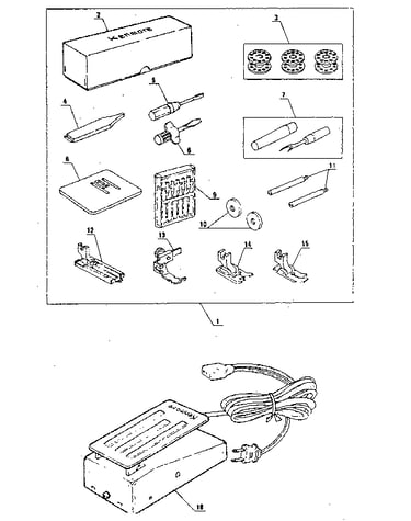 Attachment parts