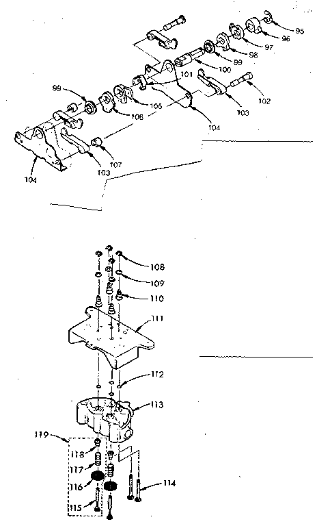 CAM NEST ASSEMBLY, VALVE CAP ASSEMBLY