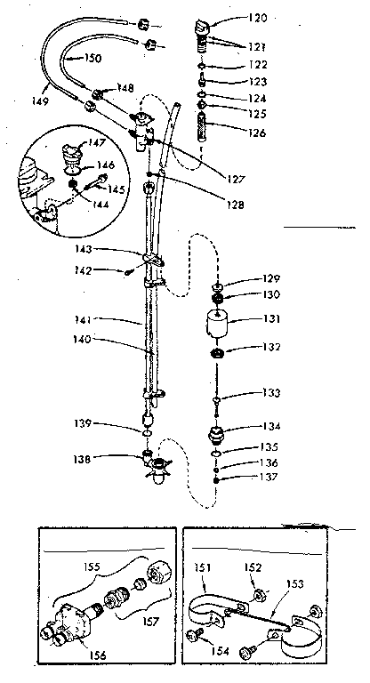 BRINE VALVE ASSEMBLY AND NOZZLE ASSEMBLY