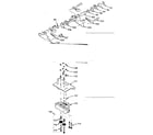 Kenmore 625348402 cam nest assembly, valve cap assembly diagram