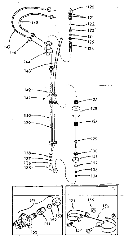 Brine valve assembly and nozzle assembly
