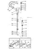 Brine valve assembly and nozzle assembly