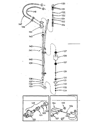Brine valve assembly and nozzle assembly