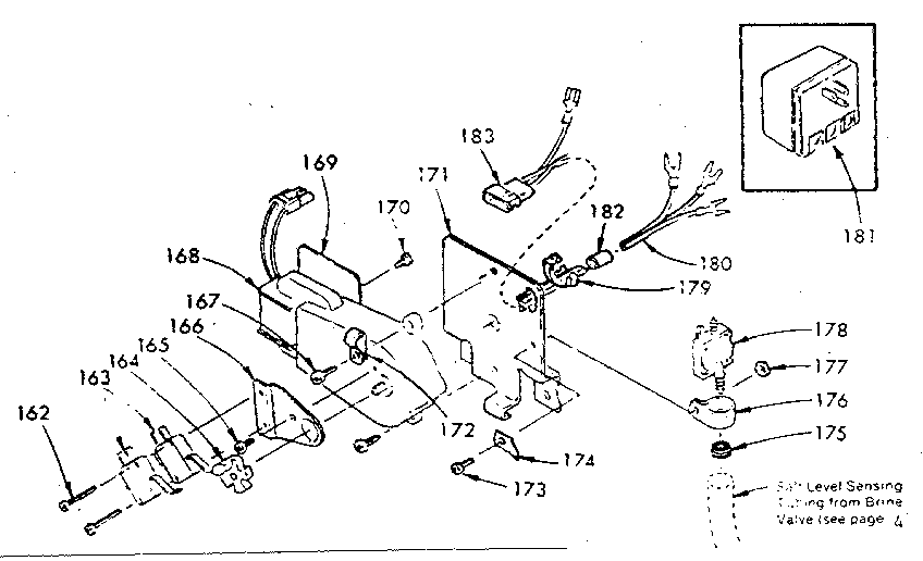 MOTOR BRACKET, AND PRESSURE SWITCH