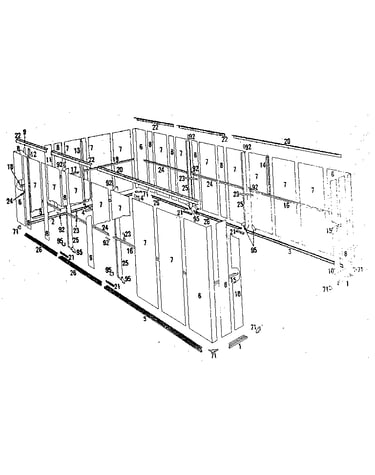 Floor frame and wall assembly