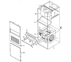 Kenmore 867766040 non-functional replacement parts diagram
