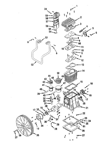 Air compressor pump