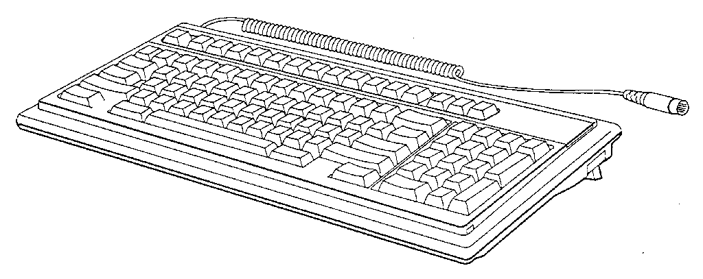 Figure 7-3. keyboard assembly.