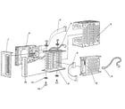 Compaq PORTABLE 386 figure 7-6. chassis-side assembly diagram