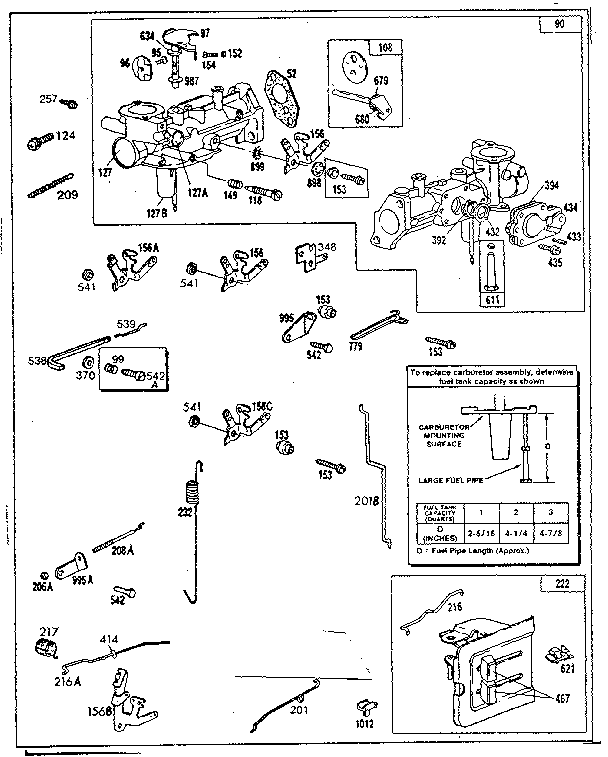 Carburetor assembly