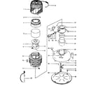 Toyostove SC-200 replacement parts diagram
