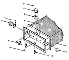 Yukon U-90-0-03 front coil collector box assembly (rd10193 v) diagram
