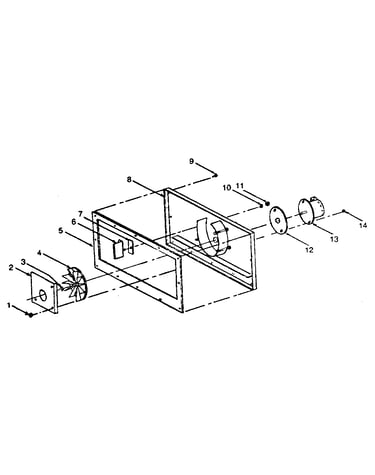 Front coil collector box door assembly (rd10200 v)