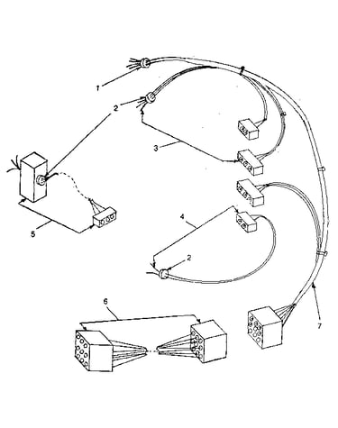 Electric wire harness ass'y (10178200)