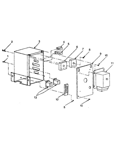 Electric control box ass'y (burner) (10172100)
