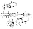 Craftsman 917254820 starter motor parts diagram